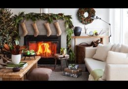 Renovated Country Cottage Decorated for the Holidays