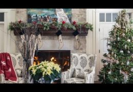 Casually Elegant Main Floor Renovation with Christmas Decor