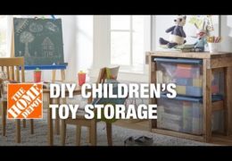 How to Make a Toy Storage Stacking Unit