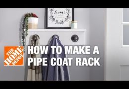 How to Make a Pipe Coat Hanger