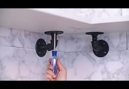 How to Install Open Pipe Shelving