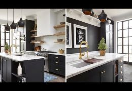 Black and Brass Kitchen Renovation