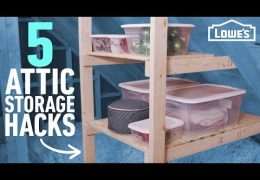 Five Project Ideas for Easy Attic Storage