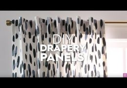 How to Make Drapery Panels