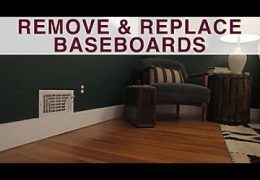 How to Remove and Replace Baseboards