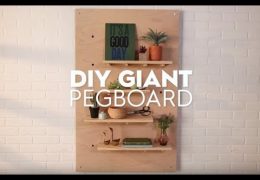 How to Make a Giant Pegboard