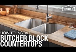 How to Install a Butcher Block Countertop