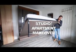 DIY Murphy Bed for a 200 Square-Foot Studio Apartment