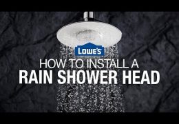 How to Replace an Existing Shower Head with a Rain Shower Head