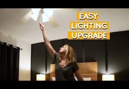 How to Upgrade Lighting in a Rental Home