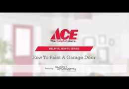 How to Paint a Garage Door