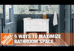 Five Ways to Maximize Bathroom Space