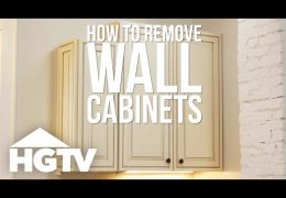 How to Remove Kitchen Cabinets