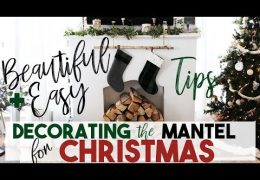 How to Make Your Fireplace Mantel Look Incredible for Christmas