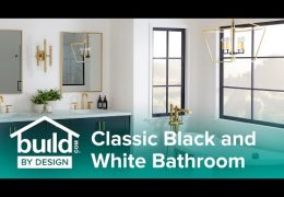 Classic Black and White Bathroom