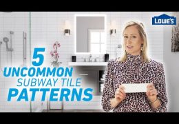 Five Modern and Unexpected Subway Tile Patterns