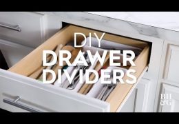 How to Make Kitchen Drawer Dividers