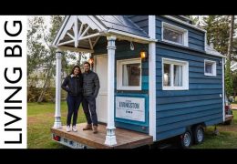 DIY Tiny House Designed for Global Travel