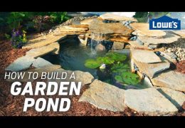 How to Install a Garden Pond