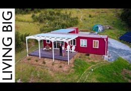 Off-the-Grid Shipping Container Home