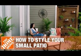 How to Give Your Small Patio Modern Style