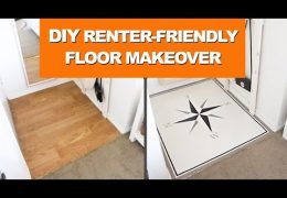 DIY Vinyl Floor Makeover