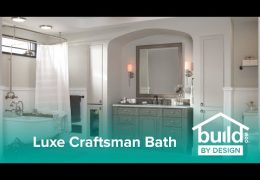 Luxurious Craftsman Bathroom