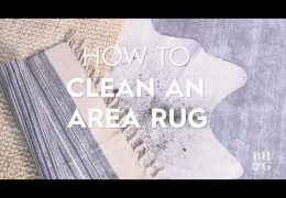 How to Clean an Area Rug