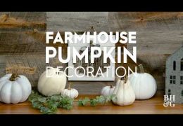 How to Make a Farmhouse Pumpkin Decoration