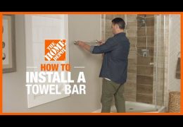 How to Install a Towel Bar