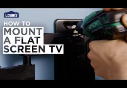 How to Mount a Flat Screen TV