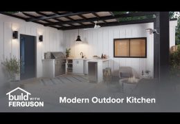 Modern Outdoor Kitchen