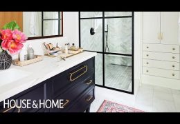 Master Bedroom and Ensuite Makeover with Bold Design Elements