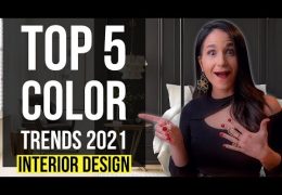 Top Five Interior Design Colors for 2021