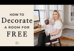 How to Decorate a Room for Free