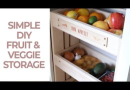 Custom Pantry Organizer for Fruits and Vegetables