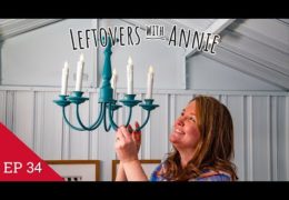 How to Spray Paint a Chandelier