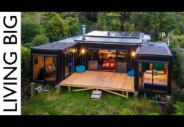 Spectacular Off-the-Grid Shipping Container Home