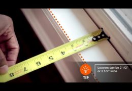 How to Measure for Plantation Shutters