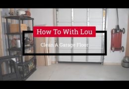 How to Clean a Garage Floor