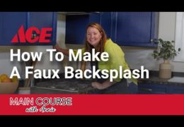 How to Create a Backsplash with Paint