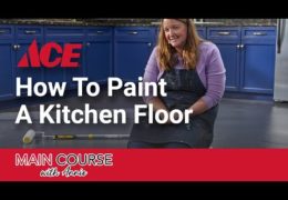 How to Paint a Kitchen Floor