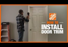 How to Install Door Trim