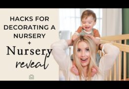 Four Tips for Decorating a Nursery