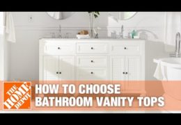 How to Select a Bathroom Vanity Top