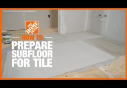 How to Prepare a Subfloor for Tile