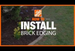 How to Install Brick Edging