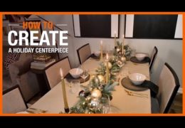 How to Create a Holiday Centerpiece