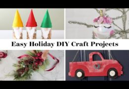 Seven Easy Holiday DIY Craft Projects