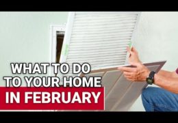 Five Home Maintenance Tasks for February